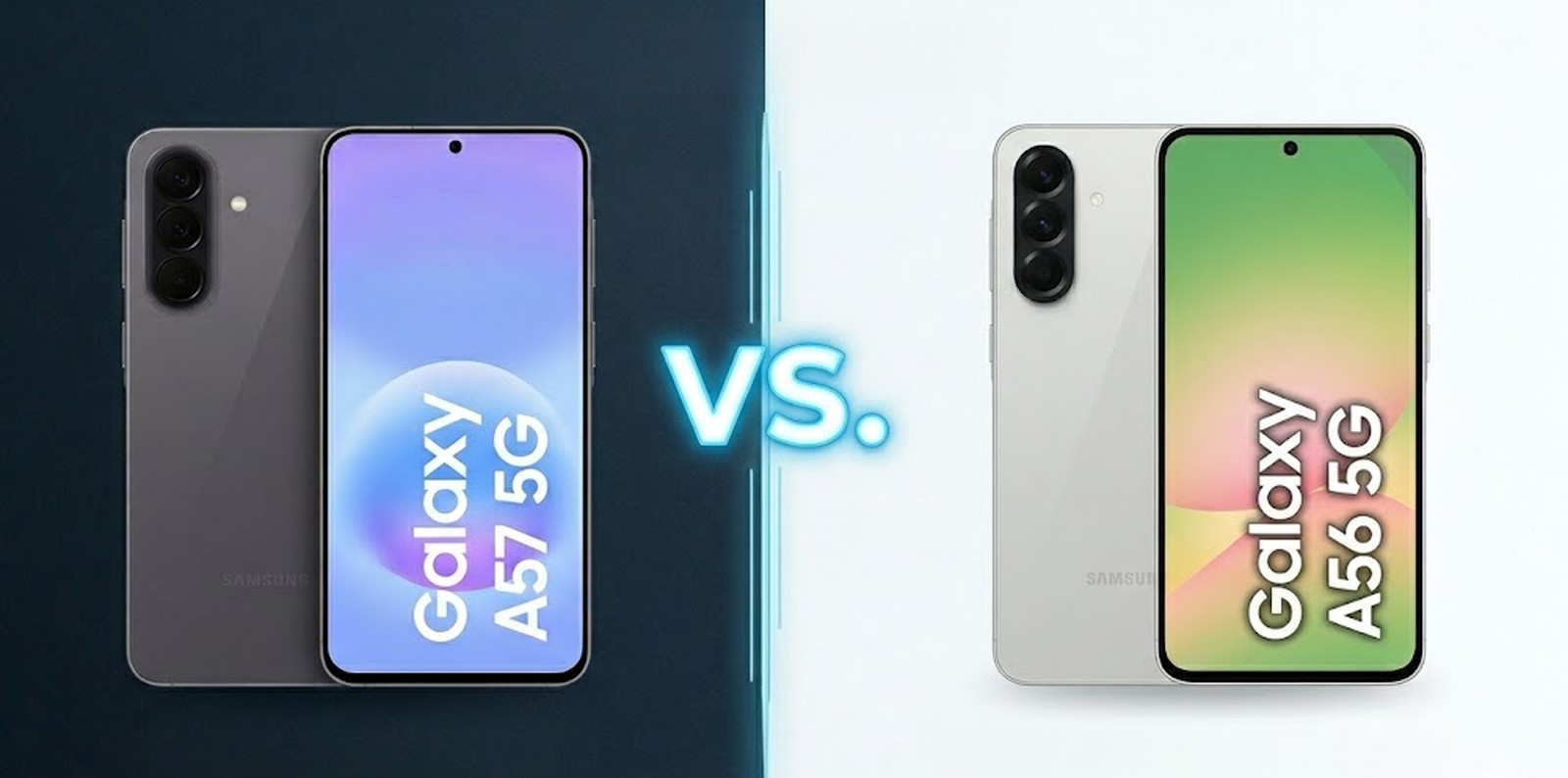 Samsung Galaxy A57 vs. A56: Dünner, leichter, besser?