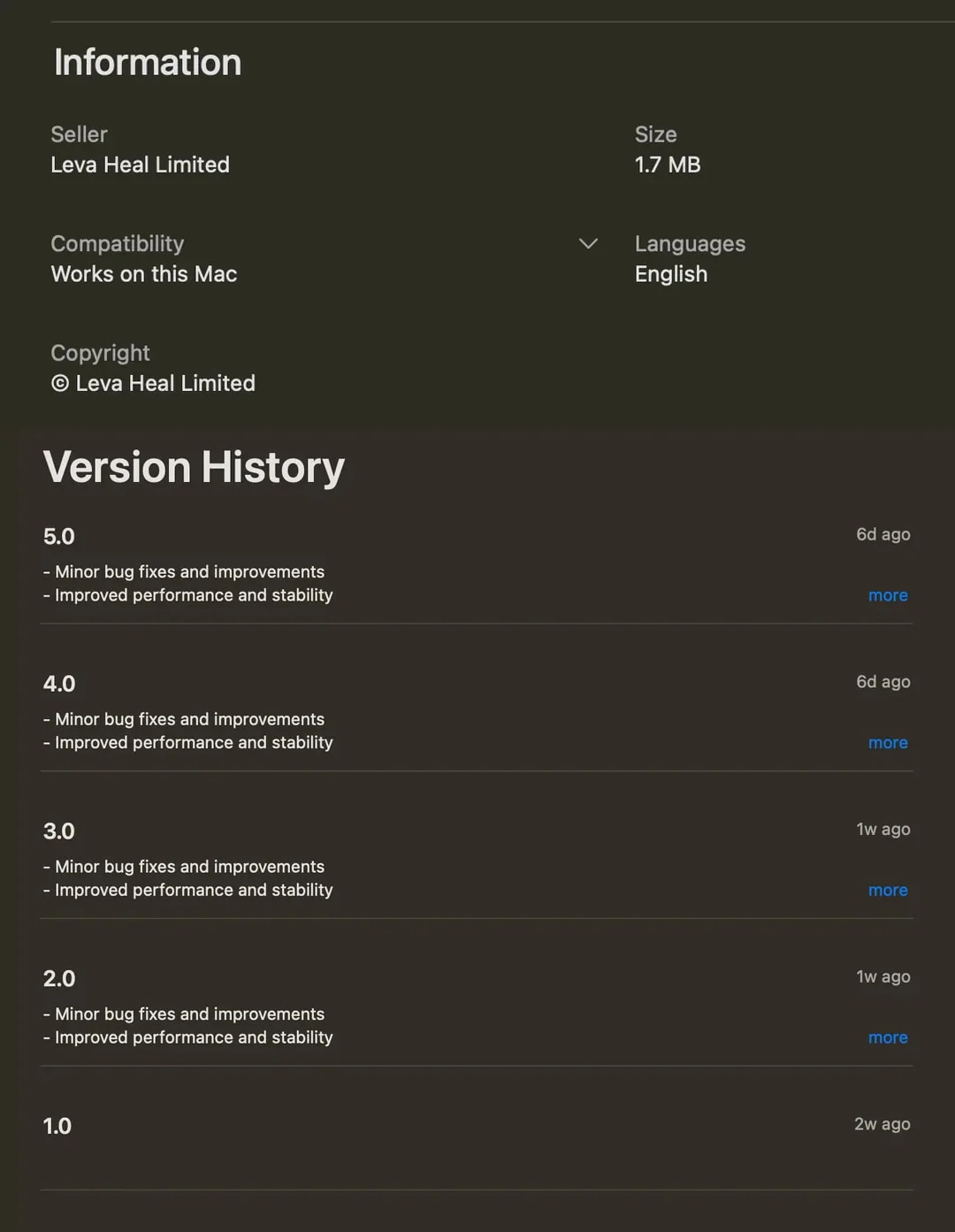 Une fausse application Ledger Live sur l'App Store d'Apple a volé 9,5 millions de dollars en cryptomonnaies 4 Details of the fake Ledger app