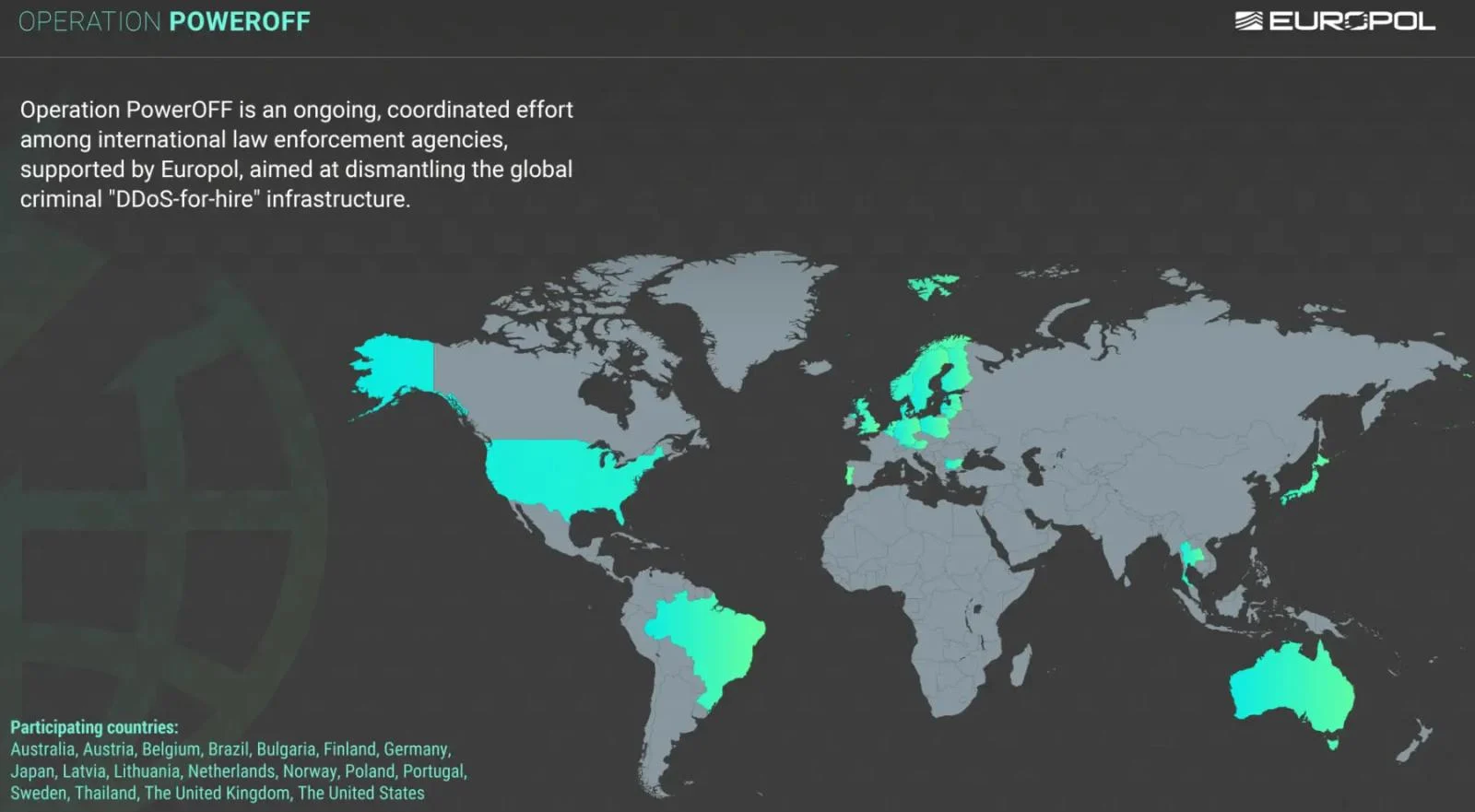 L'opération PowerOFF identifie 75 000 utilisateurs de DDoS et ferme 53 domaines 2 Latest Operation PowerOFF reach