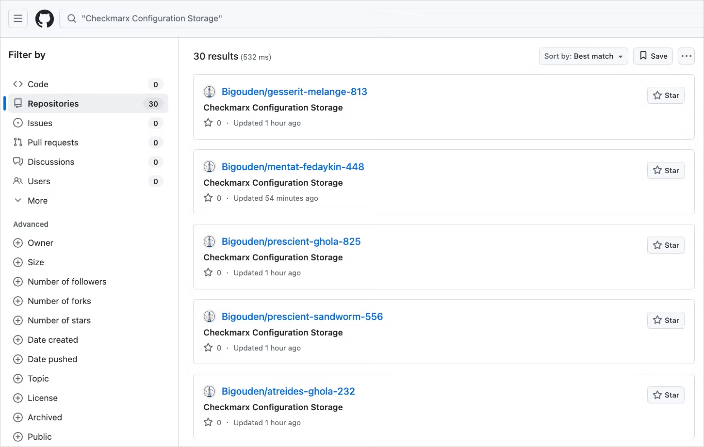 Nouvelle violation de la chaîne d'approvisionnement de Checkmarx affecte l'outil d'analyse KICS 2 Automatically created GitHub repositories