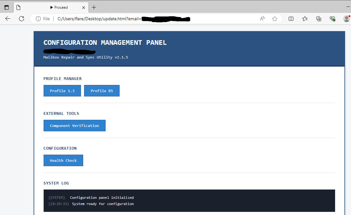 Un acteur malveillant utilise Microsoft Teams pour déployer un nouveau malware "Snow" 2 Malicious page used in the attacks