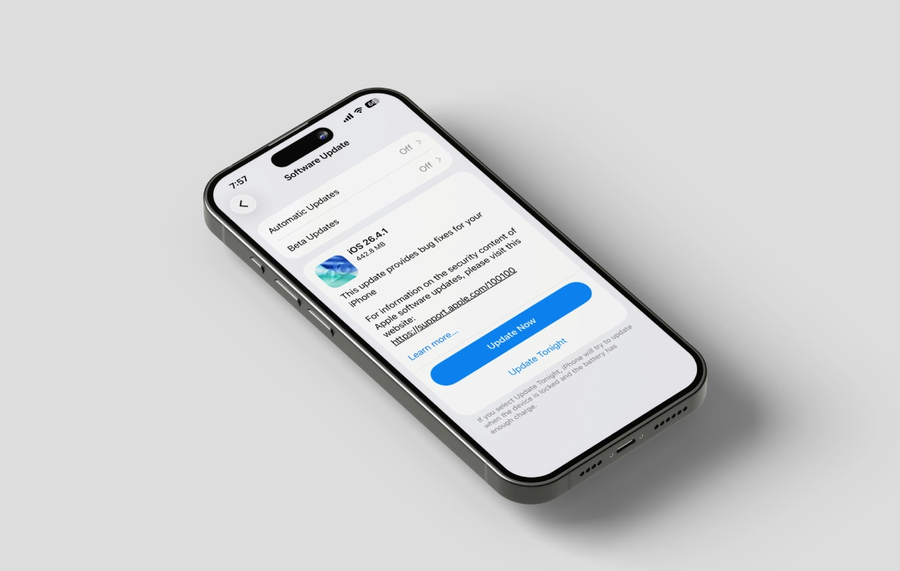 Apple déploie iOS 26.4.1 avec une correction de synchronisation iCloud et des améliorations passionnantes