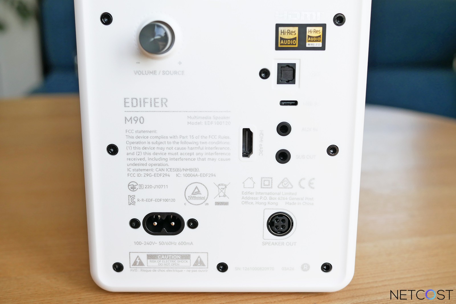 TEST Edifier M90 : Les enceintes compactes suréquipées pour PC, TV et smartphone 21 Edifier M90 Test Review Enceinte Netcost (18)