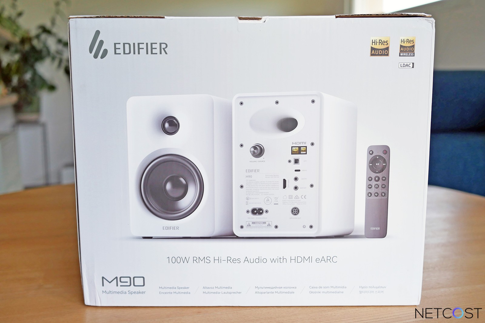 TEST Edifier M90 : Les enceintes compactes suréquipées pour PC, TV et smartphone 7 Edifier M90 Test Review Enceinte Netcost (3)
