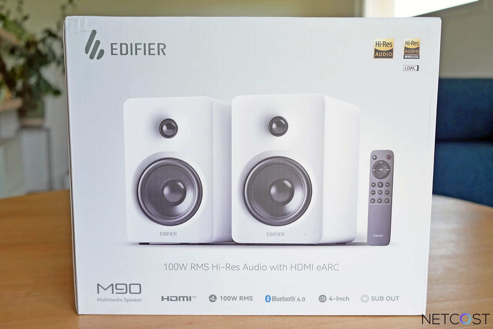 TEST Edifier M90 : Les enceintes compactes suréquipées pour PC, TV et smartphone 4 Edifier M90 Test Review Enceinte Netcost (4)