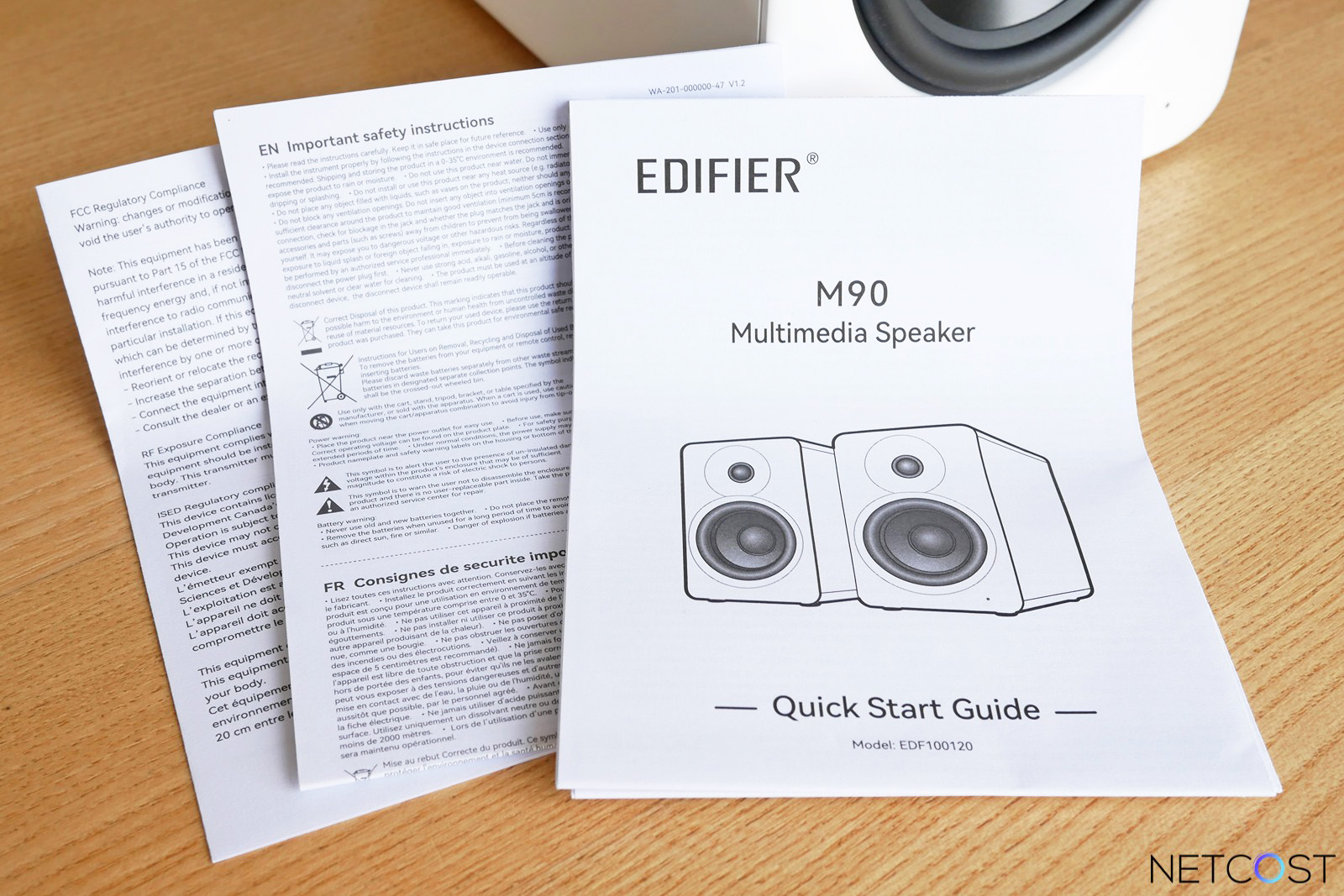 TEST Edifier M90 : Les enceintes compactes suréquipées pour PC, TV et smartphone 14 Edifier M90 Test Review Enceinte Netcost Manuel