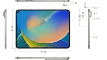 Fuites : dimensions et dessins détaillés de l'iPhone Ultra (pliable) révélés