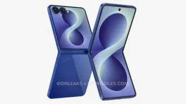 Fuites du design du Samsung Galaxy Z Flip 8 révélé par des rendus CAO
