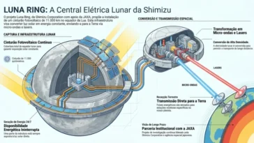 Le Japon souhaite encercler la Lune avec un anneau de 11 000 kilomètres pour fournir une énergie infinie à la Terre