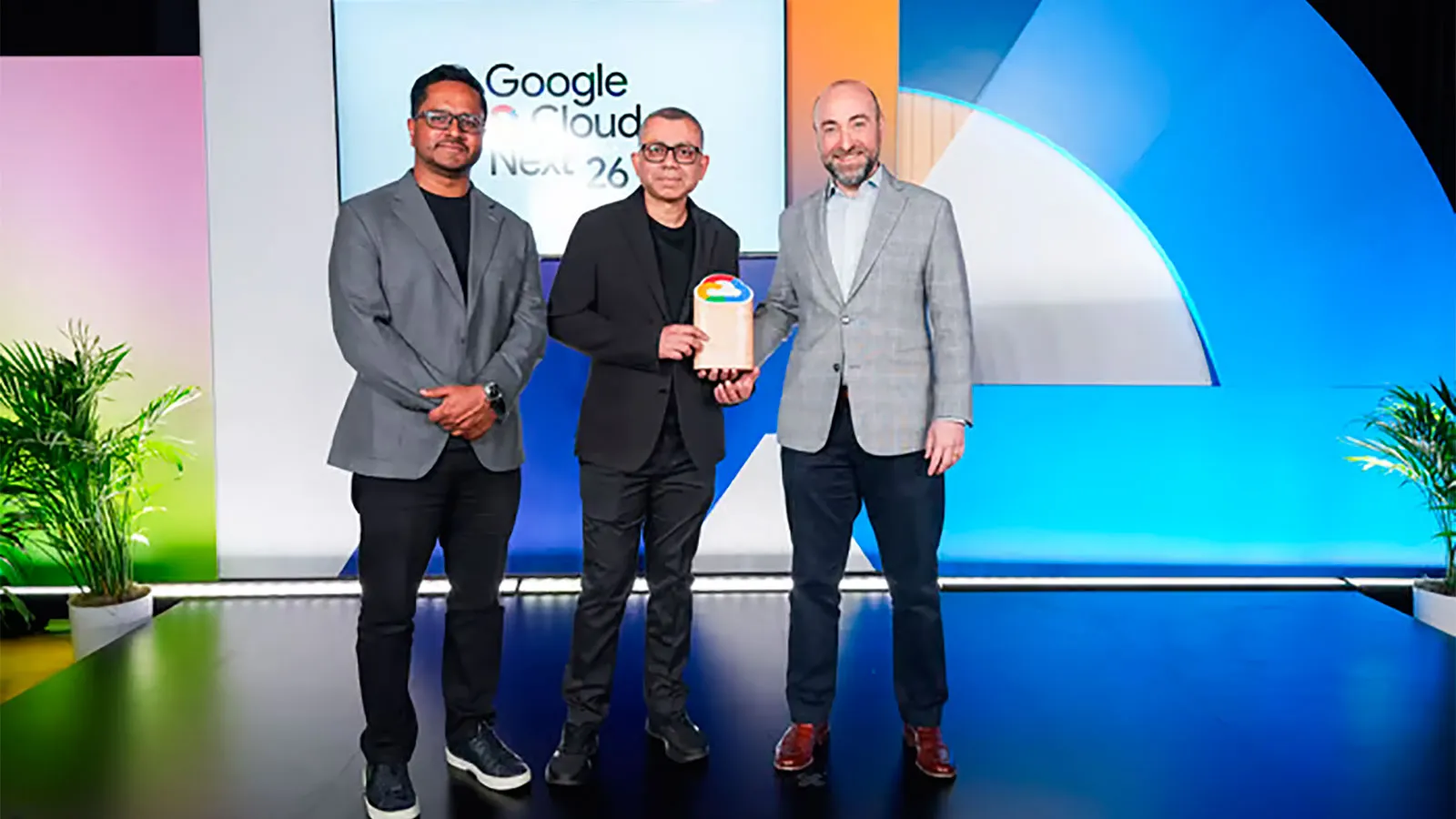 L'écosystème cloud d'Ericsson a été récompensé par Google Cloud 2 Le prix reçu par Ericsson de la part de Google / Image de presse d'Ericsson