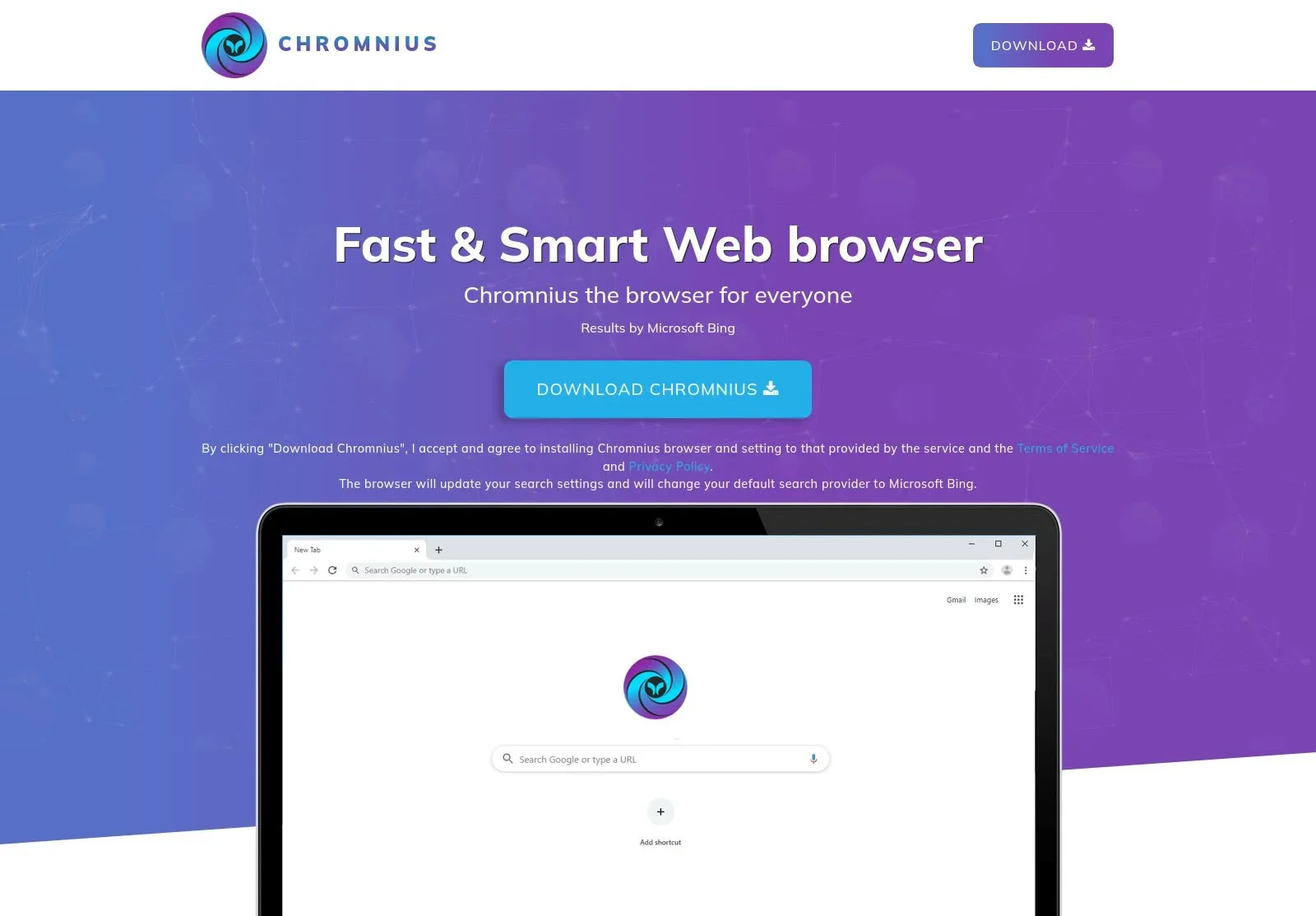 Logiciel signé détourné pour déployer des scripts détruisant les antivirus 2 The Chromnius tool website