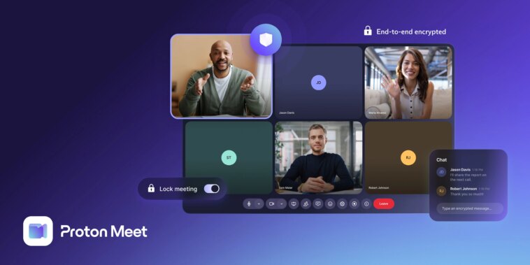 Proton lance sa nouvelle plateforme de visioconférence sécurisée "Meet" axée sur le respect de la vie privée 1 Proton lance sa nouvelle plateforme de visioconférence sécurisée "Meet" axée sur le respect de la vie privée