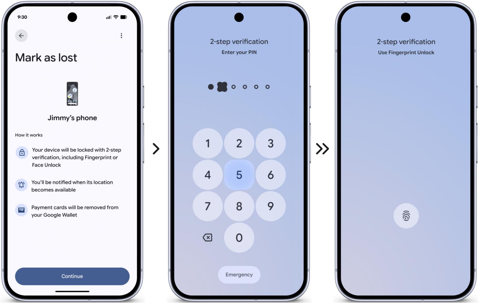 Android 17 renforce la protection contre les arnaques bancaires par téléphone et la vie privée 4 Protection contre le vol de l'appareil
