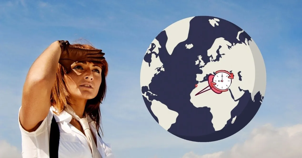 Pourquoi le message "Téléphone hors service" apparaît-il et nos solutions 3 Femme regardant l'horizon et une carte du monde