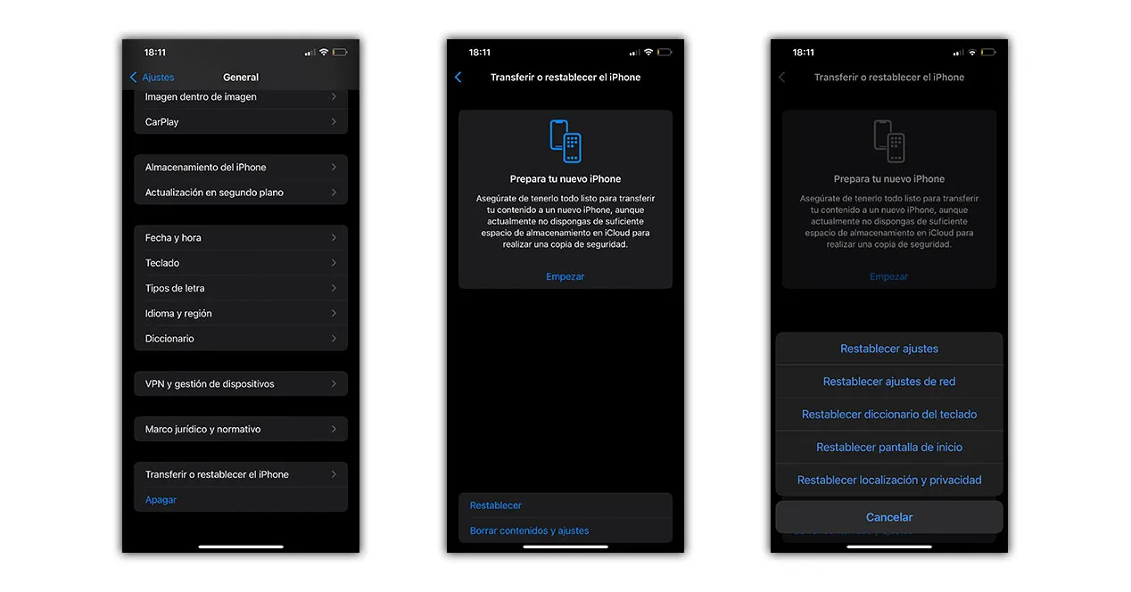 Pourquoi le message "Téléphone hors service" apparaît-il et nos solutions 9 Réinitialiser le réseau sur iPhone