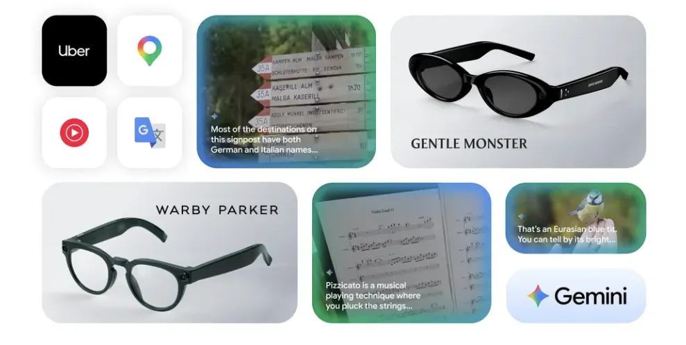 Google mise tout sur l’intelligence artificielle Innovations de Gemini et Android pour 2026-2027 9 Lunettes intelligentes de Google