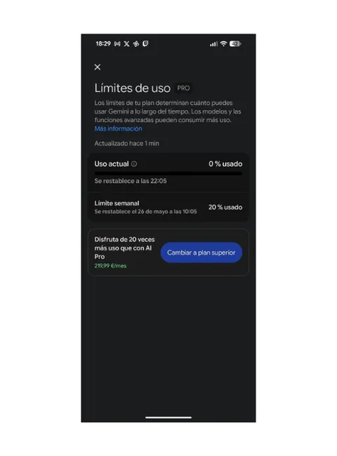 Je paie pour Gemini depuis un an et mon abonnement vient soudainement de perdre tout son intérêt 4 Étapes pour consulter les limites d'usage de Gemini