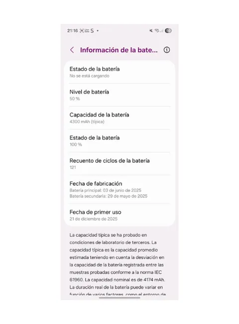 Tous les moyens de vérifier l'état de la batterie sur un Samsung Galaxy 3 Procédure pour connaître la santé de la batterie de votre Samsung Galaxy depuis les paramètres