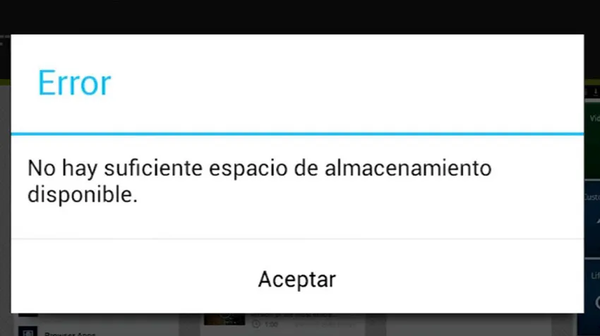 Pourquoi les captures d'écran sont bloquées sur mon téléphone 4 Manque de mémoire pour le processus de mise à jour dans Android O