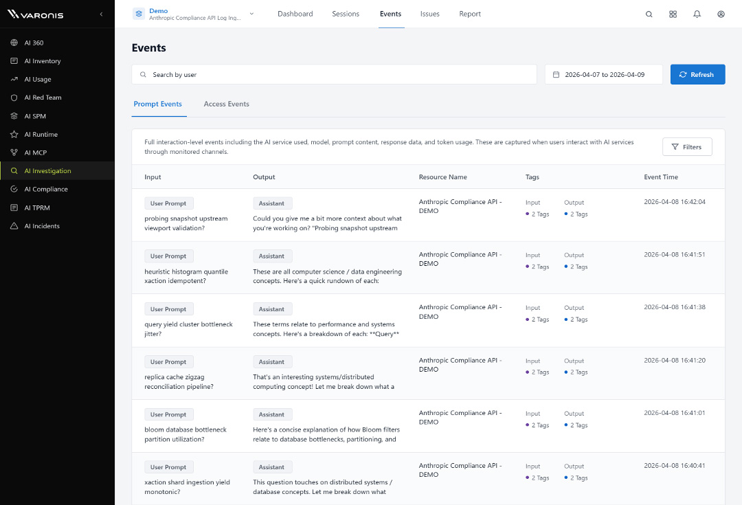 Comment Varonis Atlas utilise l'API Claude Compliance pour gouverner l'intelligence artificielle 3 Événements