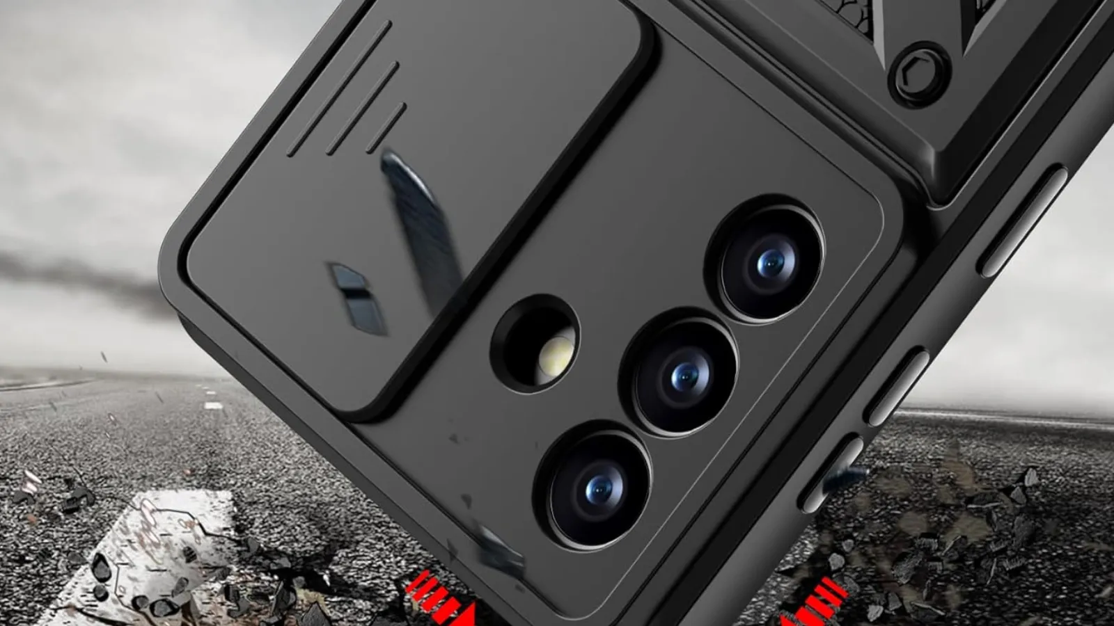 Étuis pour Samsung Galaxy A57 : les meilleurs modèles de tous types 4 Coque militaire pour Samsung Galaxy A57 de Guisessy