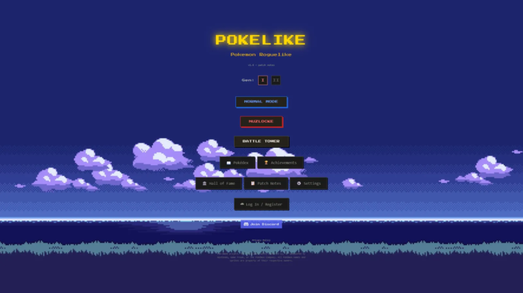 Activez cette option dans Pokelike sinon vous perdrez votre progression 1 Activez cette option dans Pokelike sinon vous perdrez votre progression