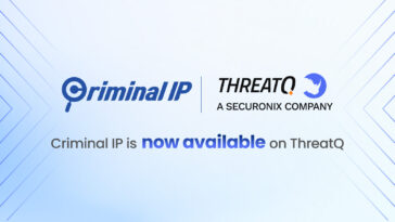 Criminal IP et Securonix ThreatQ collaborent pour renforcer les opérations de renseignement sur les menaces 11 Criminal IP et Securonix ThreatQ collaborent pour renforcer les opérations de renseignement sur les menaces