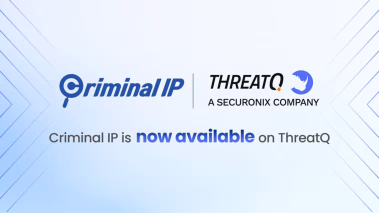 Criminal IP et Securonix ThreatQ collaborent pour renforcer les opérations de renseignement sur les menaces 1 Criminal IP et Securonix ThreatQ collaborent pour renforcer les opérations de renseignement sur les menaces