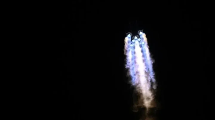 La Chine lance la mission Shenzhou-23 avec un astronaute pour un séjour d'un an dans l'espace 2 Image de la fusée Shenzhou-23, de la Chine