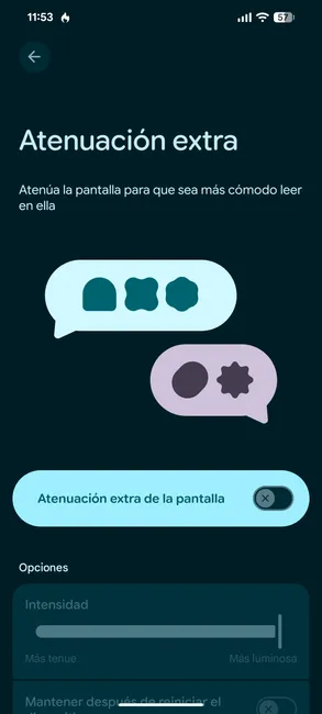 Pourquoi le téléphone provoque des maux de tête dans le noir 3 Option d'atténuation supplémentaire sur un Google Pixel