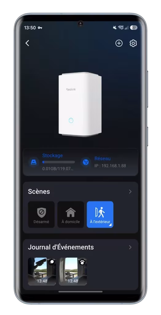 TEST Reolink Home Hub : L'enregistrement de vos caméras Wi-Fi sans abonnement 11 Reolink Home Hub Test Review Batterie Netcost App Application (7)