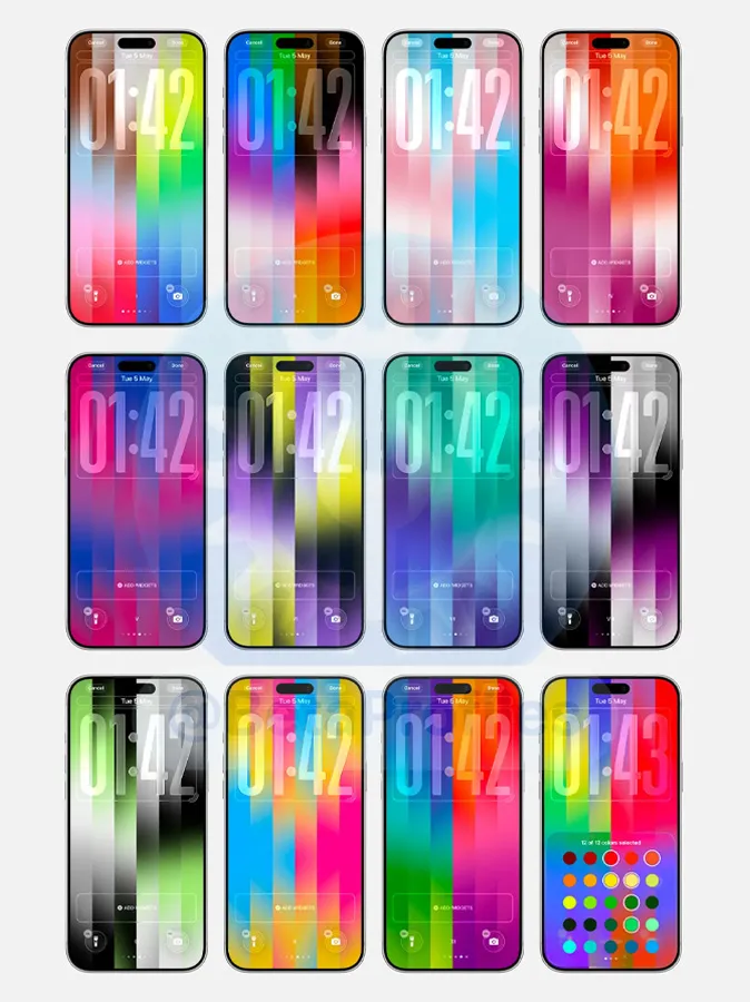Vous pouvez déjà tester les nouveaux fonds d'écran d'iOS 26.5 et toutes ses nouveautés 2 Fondos de pantalla iOS 26.5
