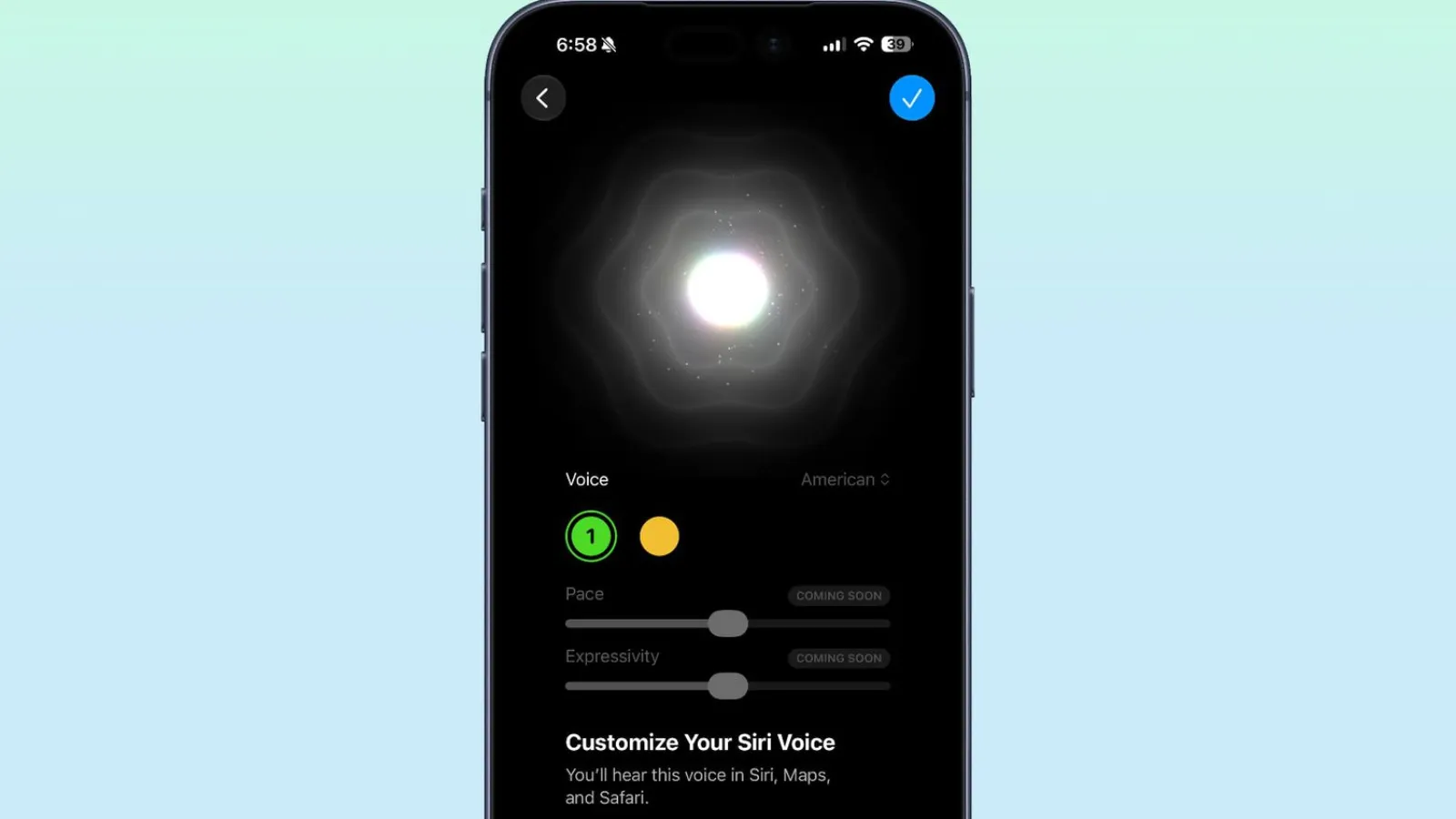 11 nouveautés d'iOS 27 qu'Apple a oublié de mentionner lors du WWDC 26 3 Personnalisation de la voix de Siri dans iOS 27