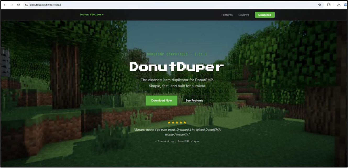 Site web qui distribue des logiciels malveillants