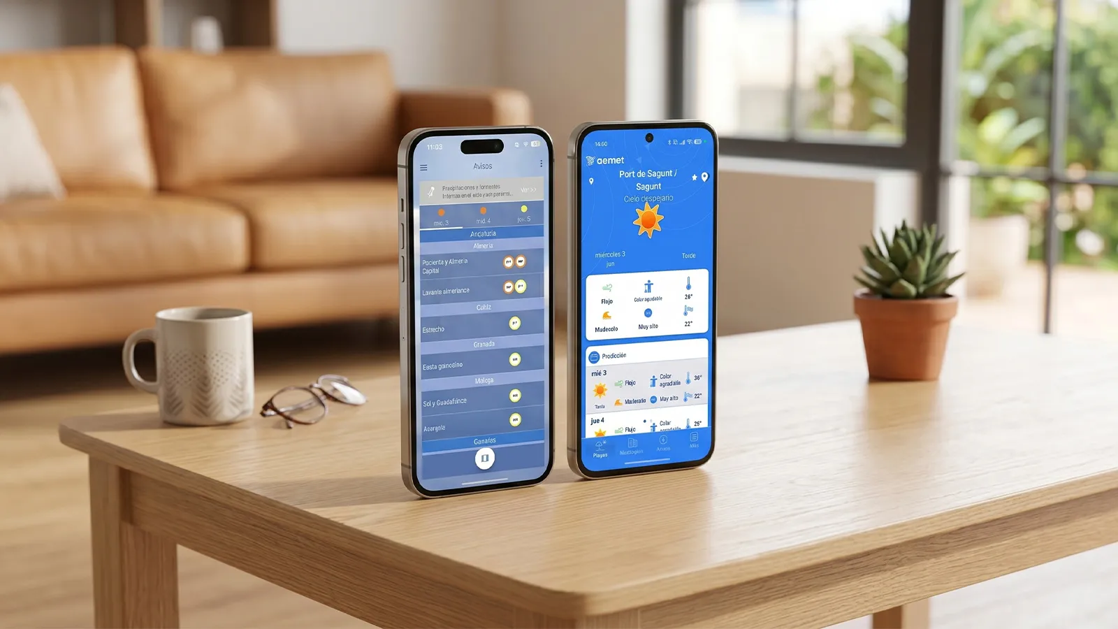AEMET lance une application pour Android et iOS avec une interface rénovée