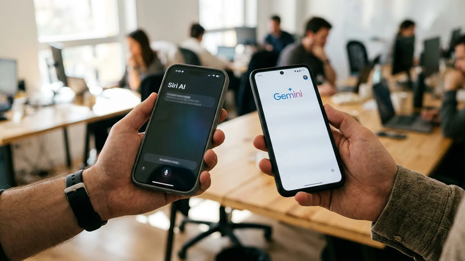 Siri IA contre Gemini la copie la plus farfelue d iOS face à Android 102 Siri IA contre Gemini la copie la plus farfelue d iOS face à Android
