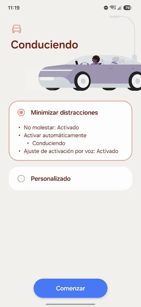 4 astuces Samsung à activer sur One UI pour un téléphone plus intelligent 3 Interface du mode conduite sur un téléphone Samsung