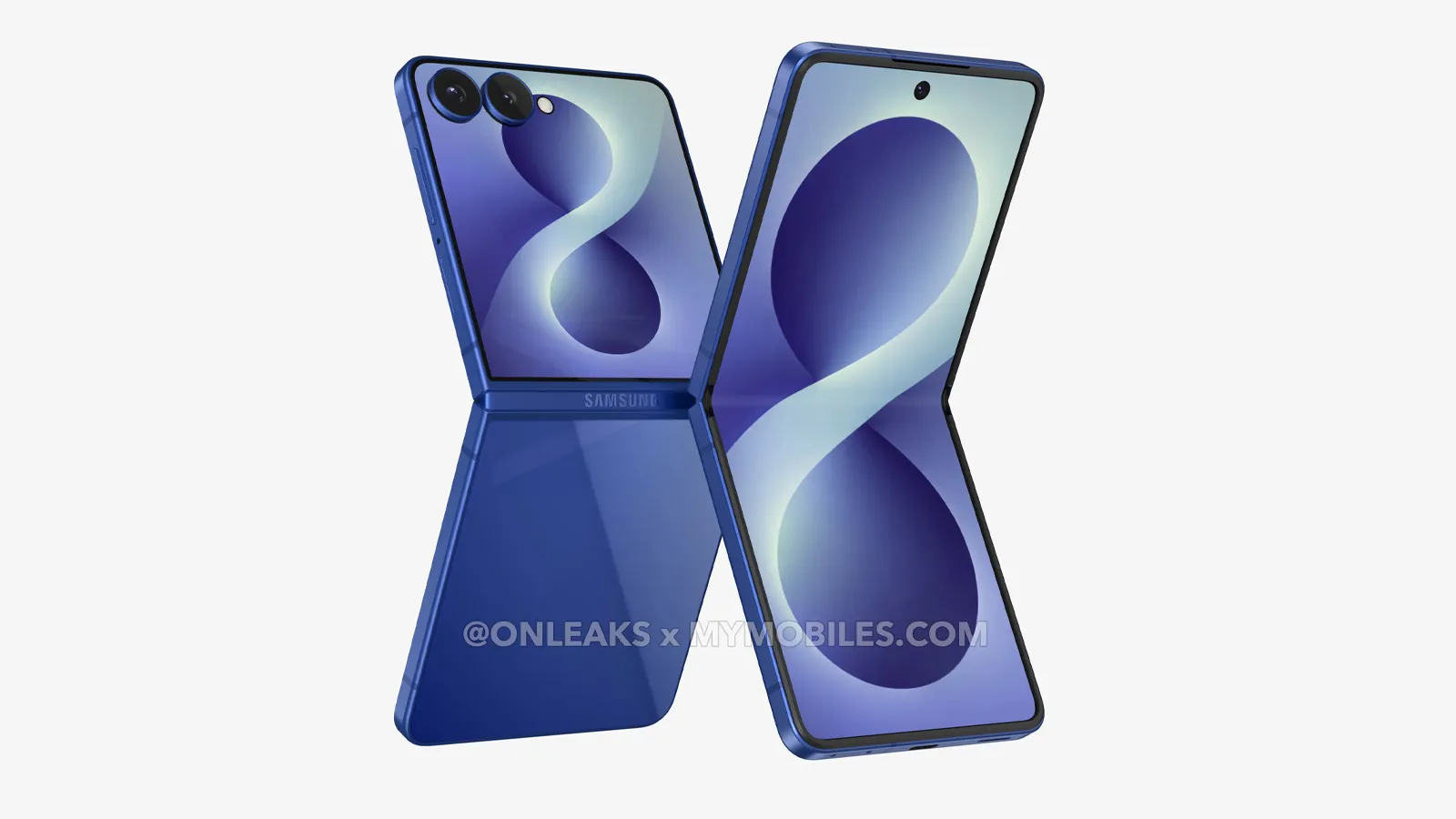 Fuite totale sur le Galaxy Z Flip8 Samsung ne dissimule pas le smartphone pliable le plus fin 3 Image de synthèse Samsung Galaxy Z Flip8