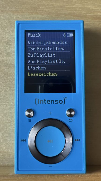 Intenso Video Scooter BT : l'héritier spirituel de l'iPod Nano 9 Réglages Musique