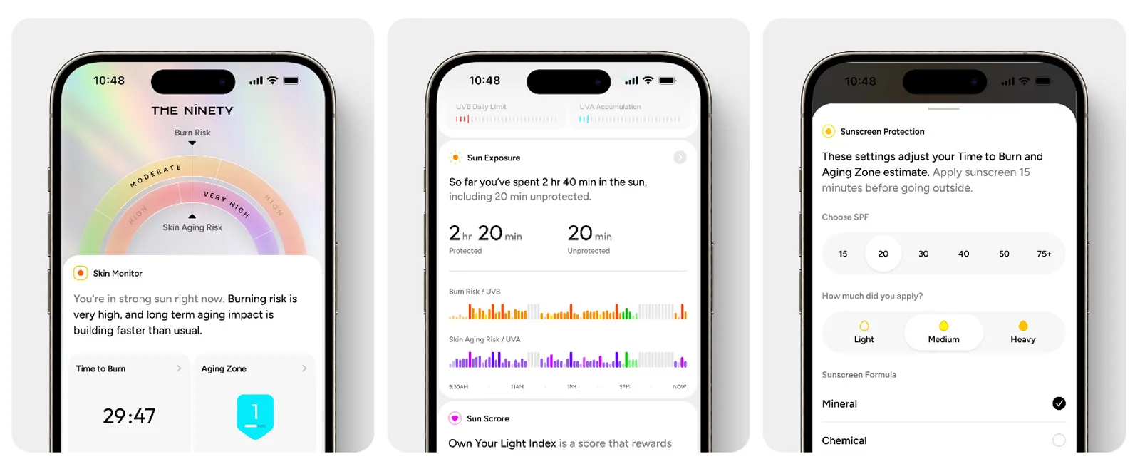 Le gadget technologique de l'été 2026 est un pendentif mesurant les rayons UV 3 Application The90 Gem