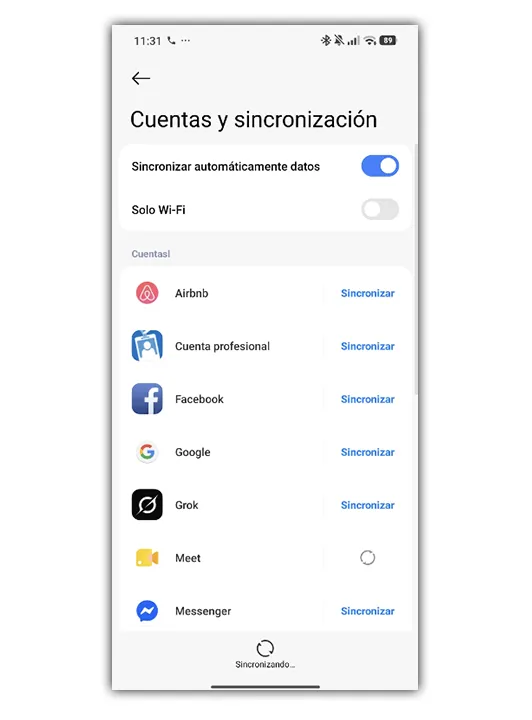 Pourquoi les noms de mes contacts ne s affichent pas sur WhatsApp 5 Synchronisation des comptes sur Android.