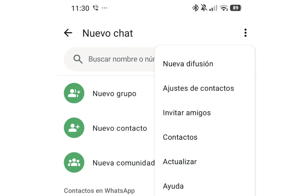 Pourquoi les noms de mes contacts ne s affichent pas sur WhatsApp 4 Actualiser les contacts de WhatsApp.