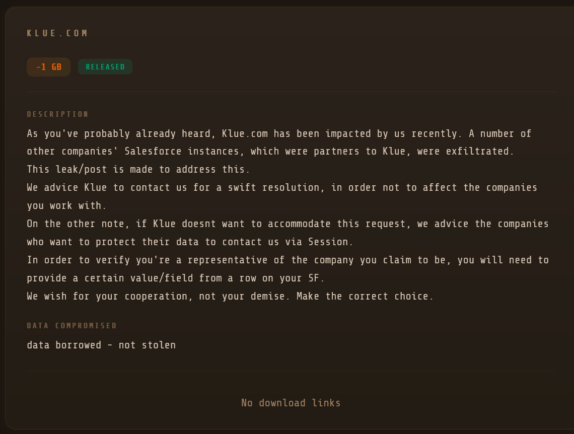 La liste des victimes de la faille OAuth de Klue s'allonge après la revendication de l'attaque par le groupe Icarus 2 Icarus revendique la responsabilité de la fuite de données chez Klue