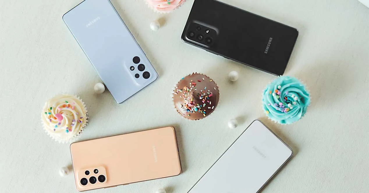 Couleurs du Samsung Galaxy A53