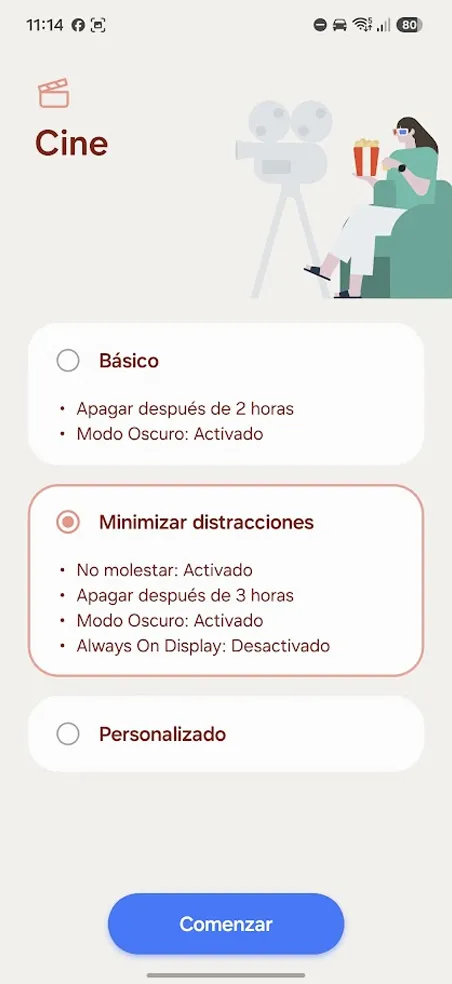 4 astuces Samsung à activer sur One UI pour un téléphone plus intelligent 2 Configuration du mode cinéma sur un téléphone Samsung