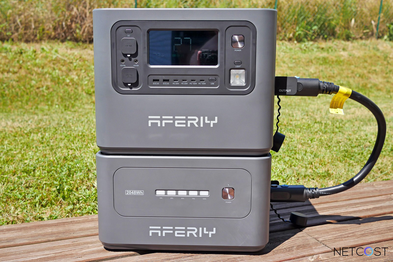 TEST AFERIY P280 + Extension : Batterie de 4096Wh à 1439€, le meilleur rapport qualité-prix ? 36 Aferiy P280 Test Review Batterie Netcost (40)