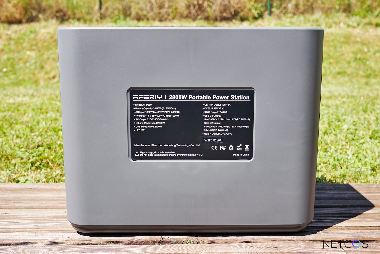 TEST AFERIY P280 + Extension : Batterie de 4096Wh à 1439€, le meilleur rapport qualité-prix ? 24 Aferiy P280 Test Review Batterie Netcost (8)
