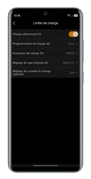 TEST AFERIY P280 + Extension : Batterie de 4096Wh à 1439€, le meilleur rapport qualité-prix ? 40 Aferiy P280 Test Review Batterie App Application Netcost (4)