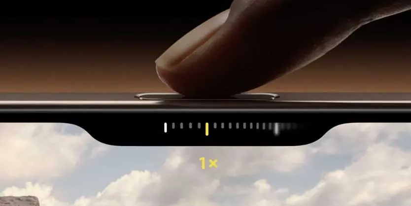Apple néglige sa propre application appareil photo même dans iOS 27 et les utilisateurs en ont assez 3 Interface de zoom dans l'application Caméra de l'iPhone