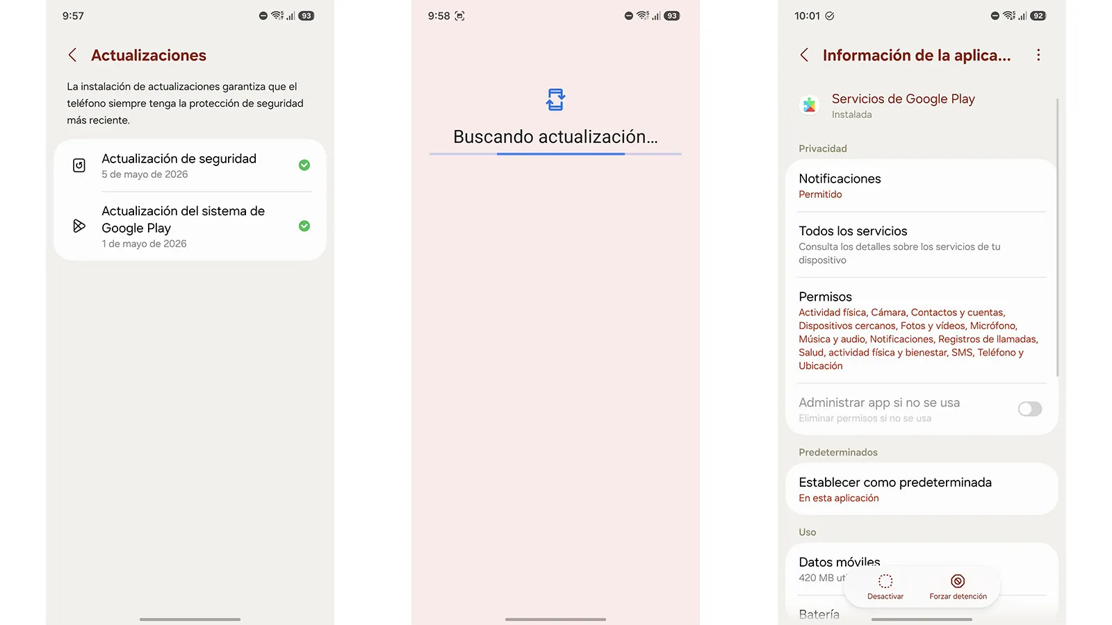 Comment installer les 3 mises à jour manuelles de Samsung que tout le monde oublie 3 Mises à jour des services Google et Android sur un mobile Samsung